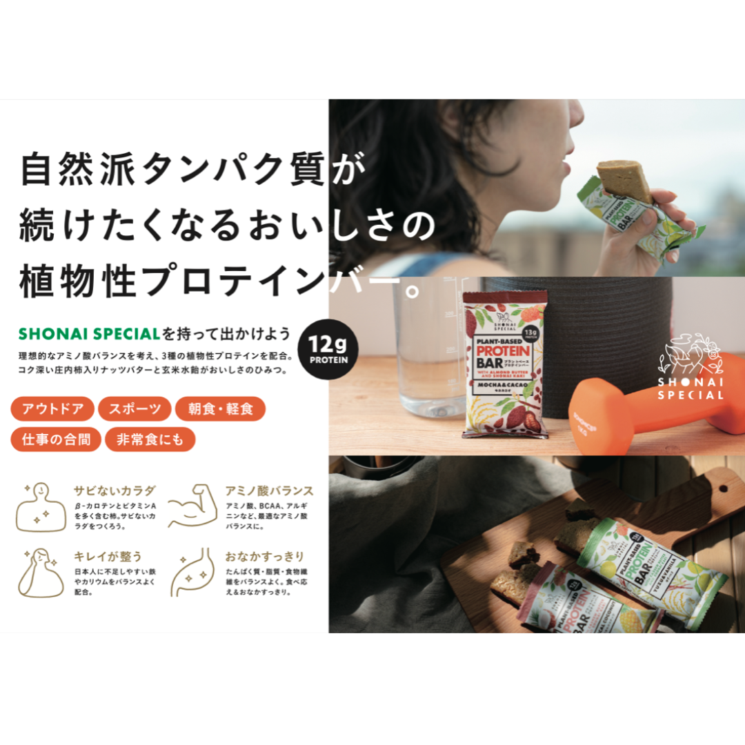 プラントベースプロテインバー モカカカオ